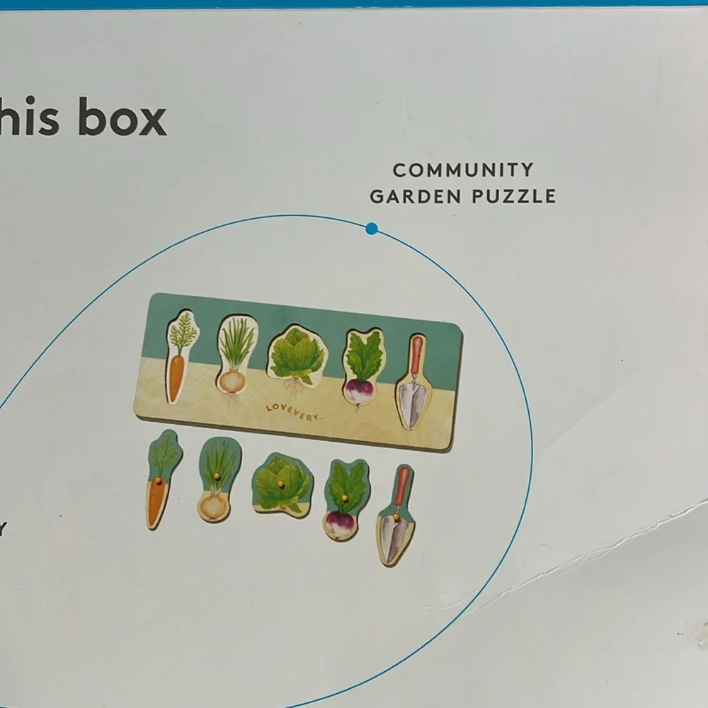 Lovevery community Garden puzzle